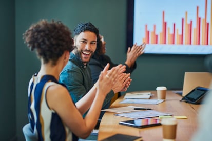 Financial teams achieving success