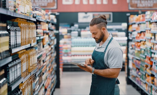 grocery retailer with AI forecasting