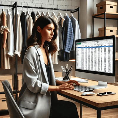 woman thinking about assortment optimization in retail