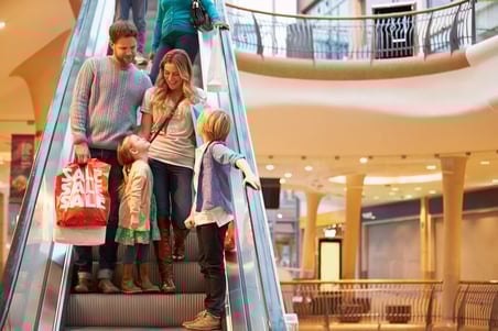 shopping during sale