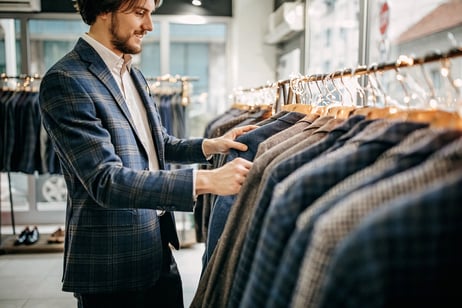 suit store selection