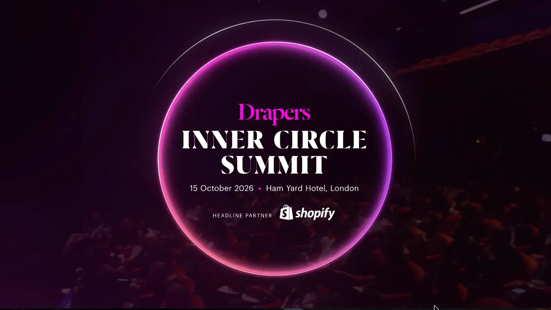 Drapers 2026 -Event landing page card