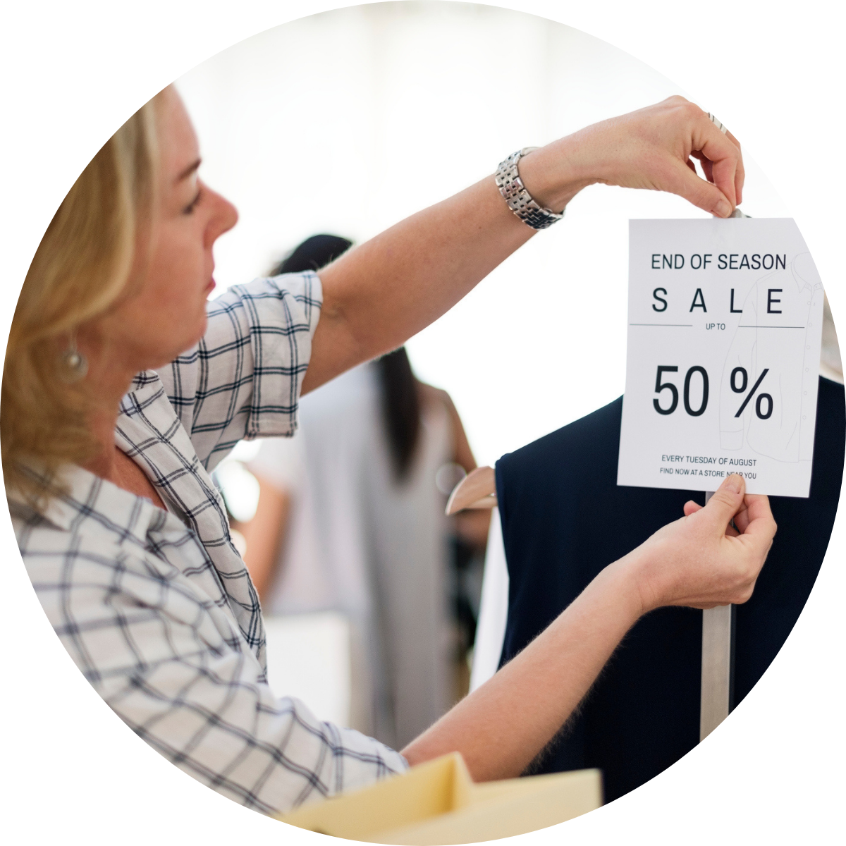 End of season sale