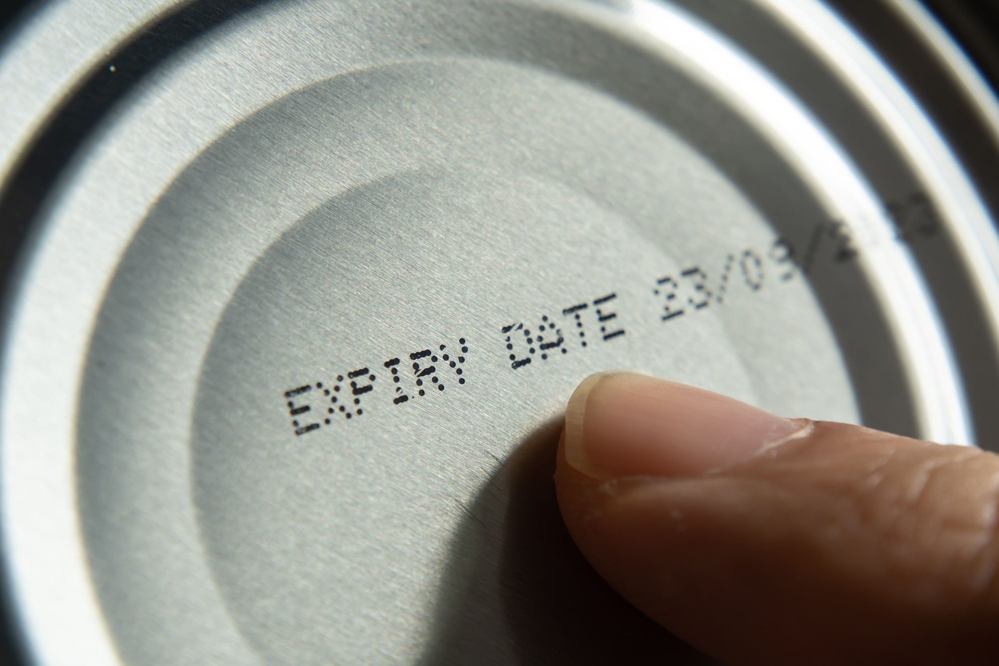 Expiry date on can