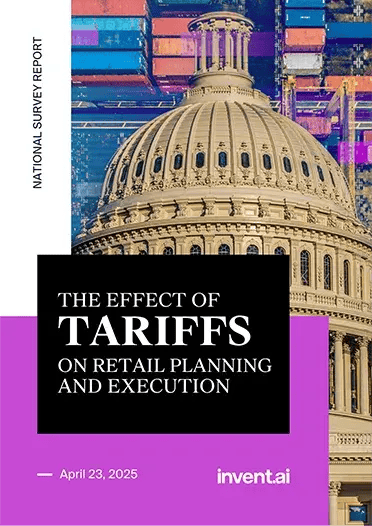 invent.ai - Tariffs Survey Report - April 2025 cover