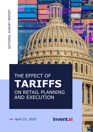 invent.ai - Tariffs Survey Report - April 2025 cover invent.ai - Tariffs Survey Report - April 2025 cover