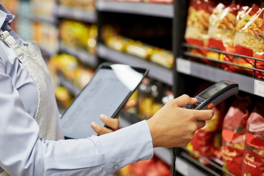 Real-time retail data capture supporting demand sensing and inventory management.
