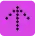 purple bg arrow up icon