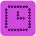 purple bg clock icon