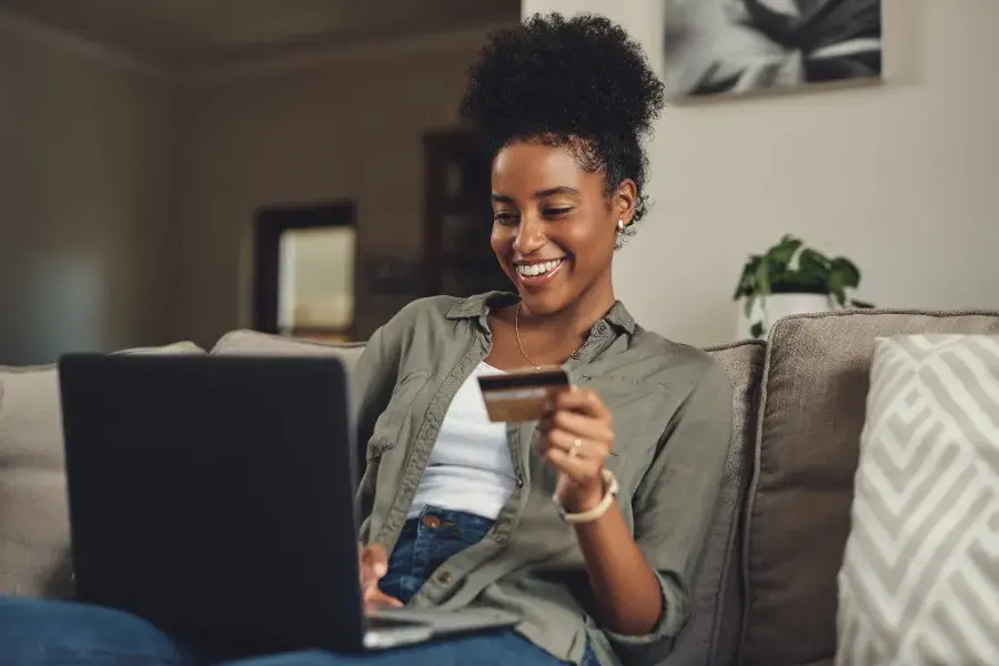 woman relaxing while thinking about the future of retail and effectively reducing online lost sales