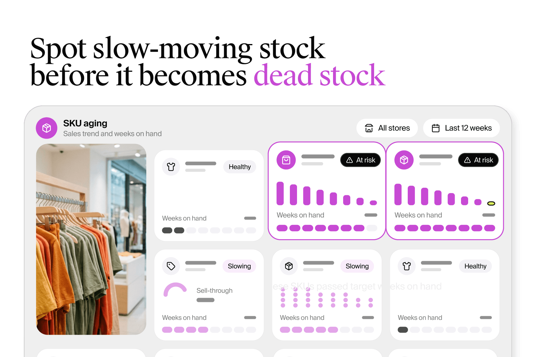 Dead stock ties up cash, consumes space and erodes margin. Learn how to spot aging inventory early, recover value and improve replenishment decisions.