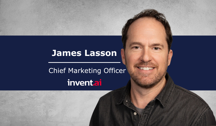 James Lasson joins invent.ai as CMO, bringing CMO leadership expertise to accelerate growth and global retail innovation