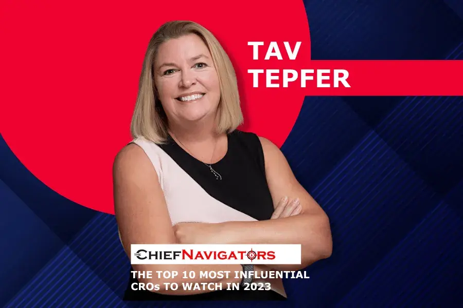 Invent.ai's CRO Tav Tepfer named among Top 10 Influential CROs by Chief Navigators
