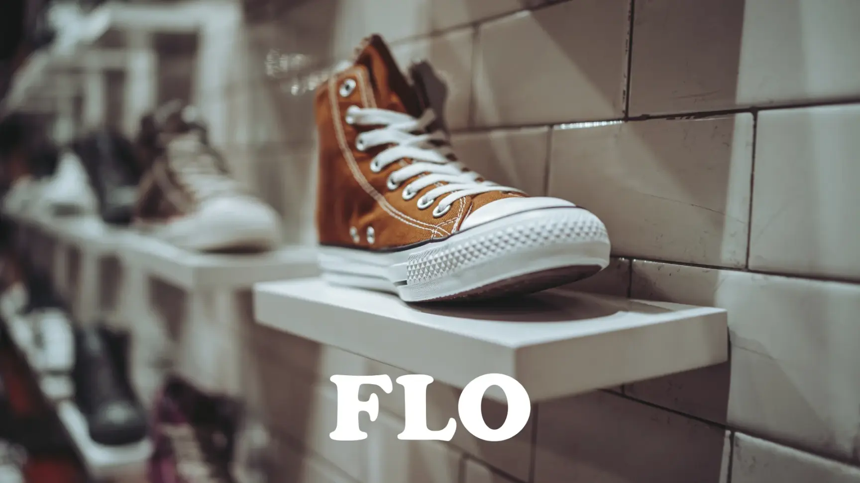A FLO shoe store using demand forecasting to optimize inventory levels and predict demand.