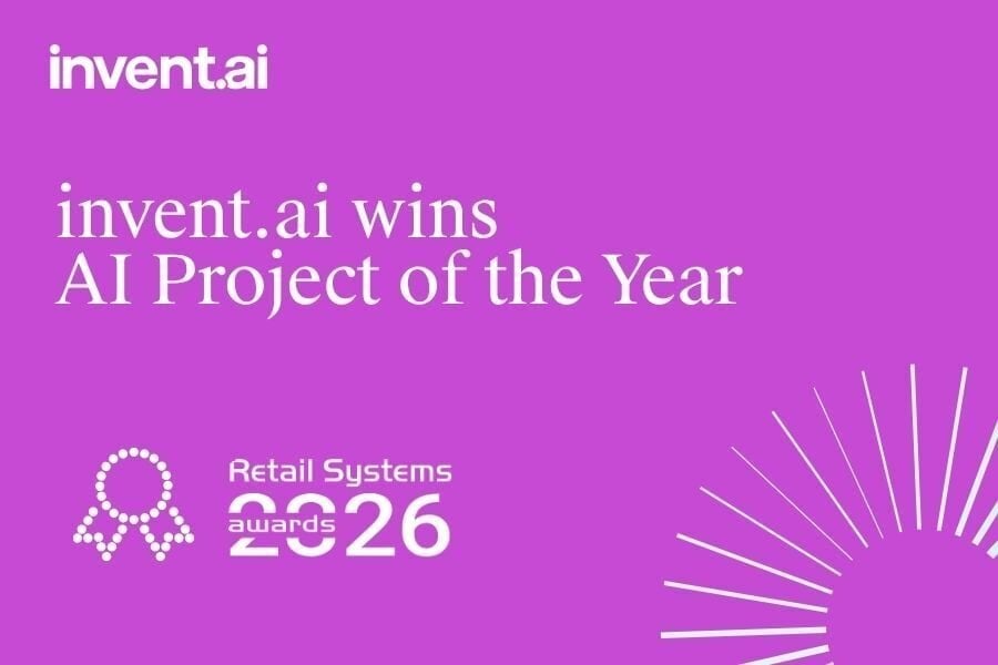 invent.ai wins AI project of the year at the 2026 Retail Systems Awards
