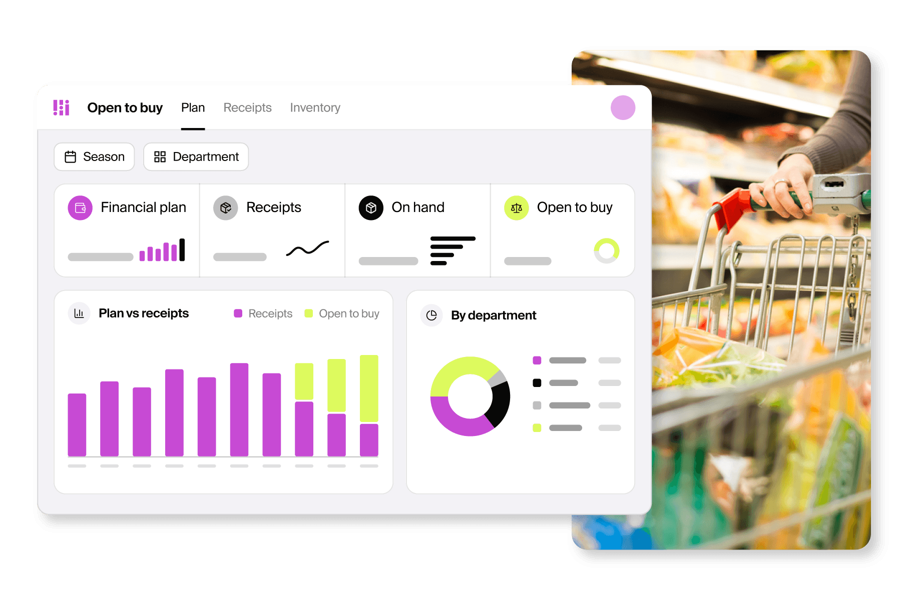 Open to buy planning links margin targets, cash flow and stock decisions to actual demand signals.